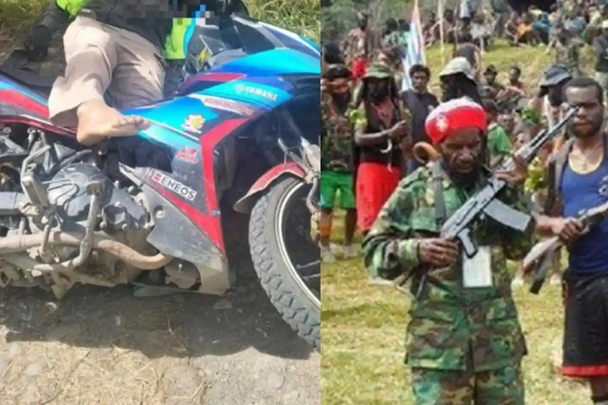 Tukang Ojek Tewas Ditembak, Peluru Tembus Kepala dan Dada, Teror KKB Papua Kembali Terjadi