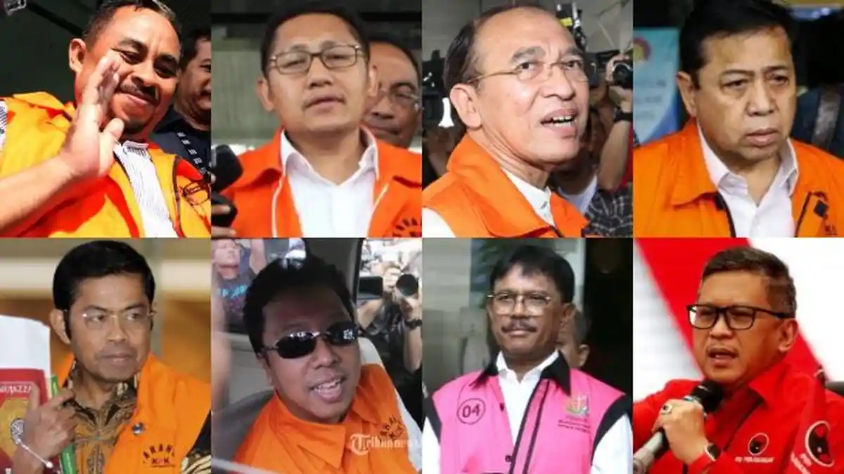 Hasto Kristiyanto Tambah Daftar Pimpinan Parpol Tersangka Korupsi Setelah Luthfi, Anas, Setya