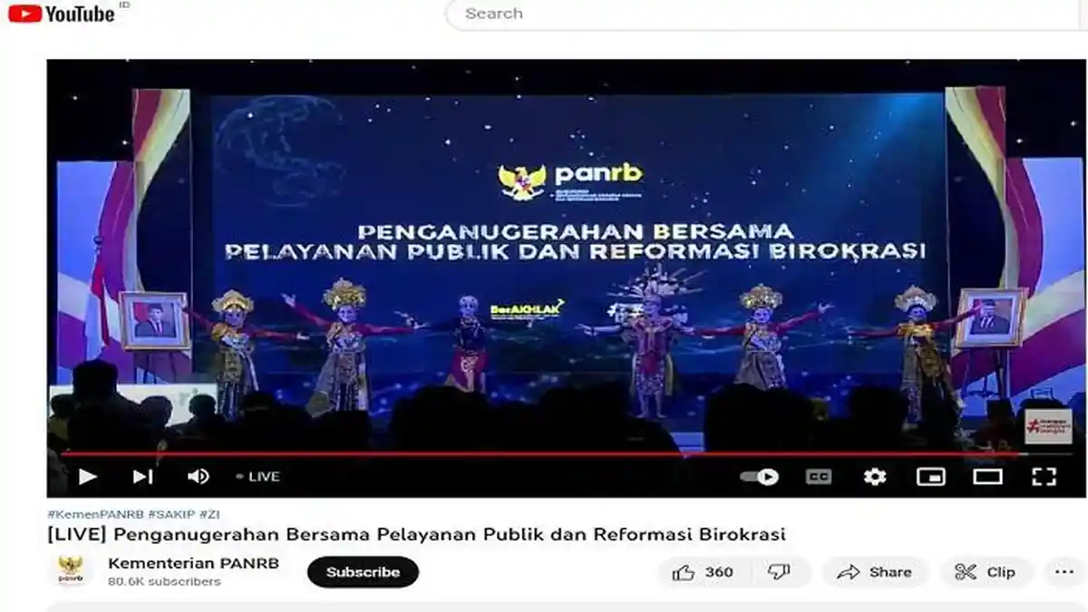 BPOLBF Raih Anugerah Penghargaan Wilayah Bebas dari Korupsi