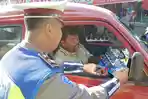 Jelang Mudik Lebaran 2019, Satlantas Polres Demak Berikan Edukasi ke Sopir Angkutan Umum