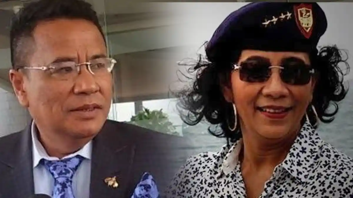 Hotman Paris Dijamu Makan oleh Menteri Susi Pudjiastuti, Menu Makan Jadi Sorotan