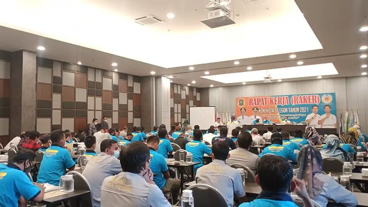 Berdampak Minim Prestasi, Pengurus KONI Cilegon Diminta Tidak Rangkap Jabatan di Raker