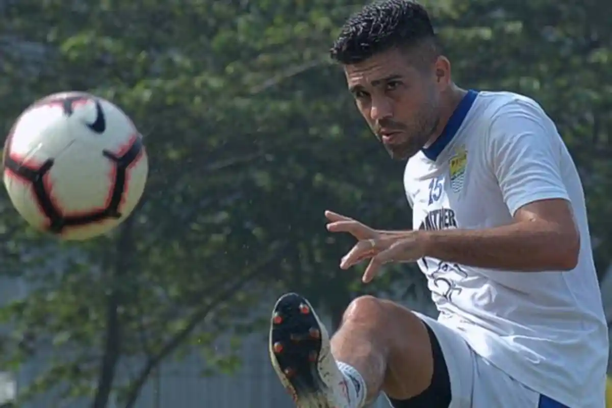 Ikut Latihan Bersama Persib Bandung, Fabiano Beltrame Disiapkan untuk Putaran Kedua Liga 1