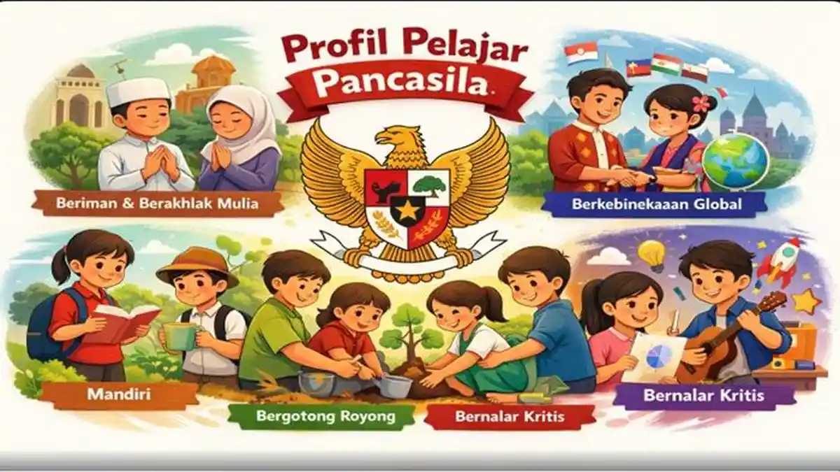 Materi MPLS Pengenalan Profil Pelajar Pancasila Jenjang SD, SMP, SMA/SMK Kurikulum Merdeka 2026 - Sripoku.com