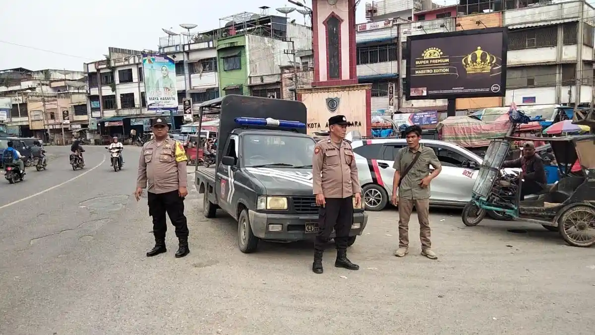 Patroli Presisi Polsek Bilah Hulu Berantas 3C di Wilayah Jalinsum