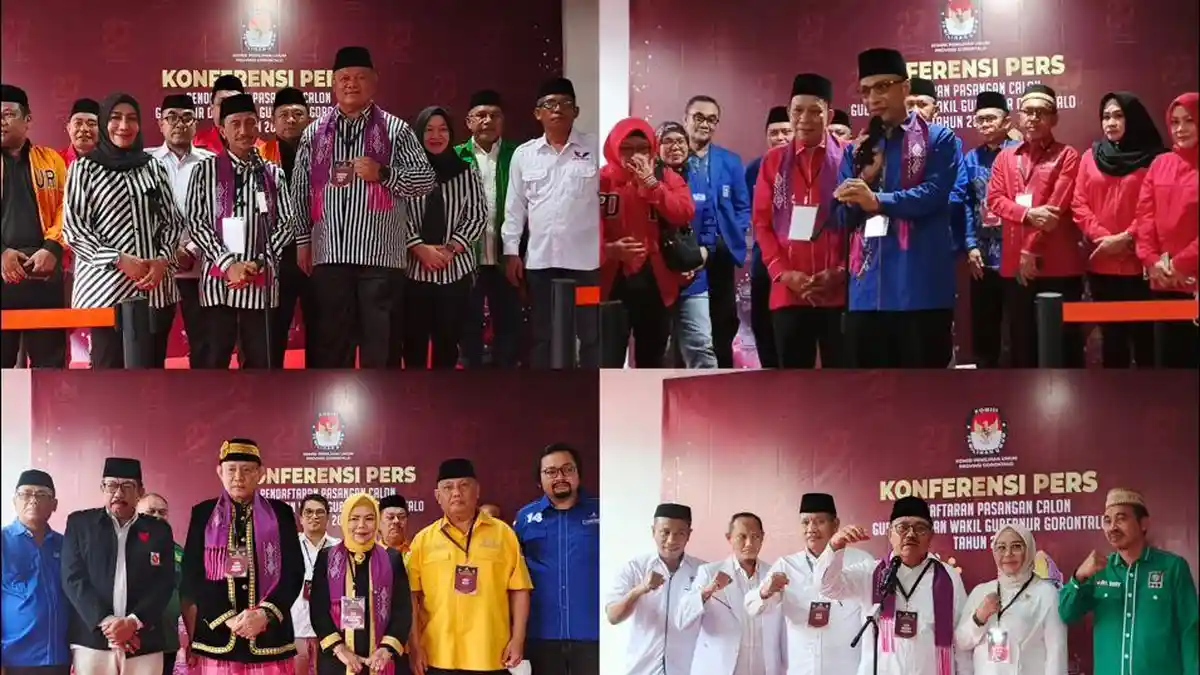 Hasil Lengkap Perolehan Suara Pilgub 2024 di Kota Gorontalo, Gusnar-Idah Ungguli Tonny-Marten
