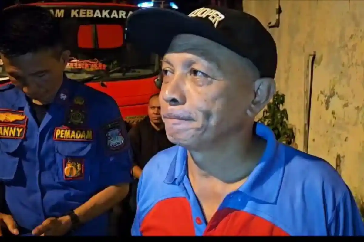 5 Bangunan Ludes Dilahap Api dalam Kebakaran di Kampung Kodo Manado Sulawesi Utara