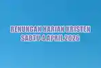 Renungan Harian Kristen Hari Ini Sabtu 4 April 2026, Markus 15:15