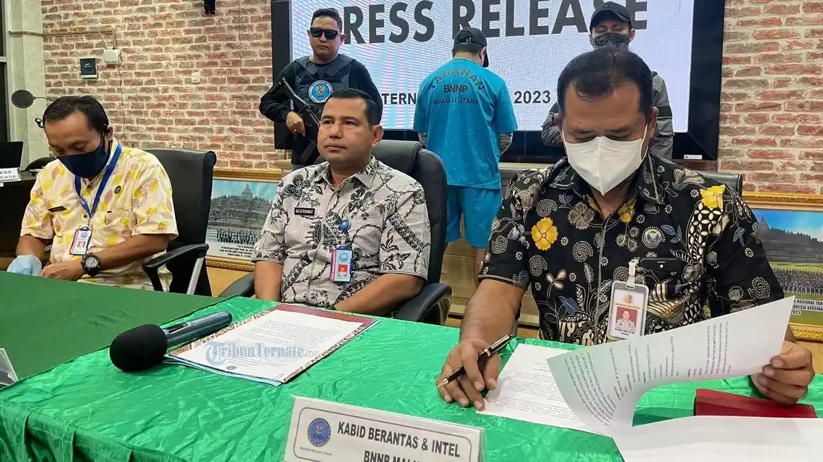 Gegara Faktor Ekonomi, Pria di Ternate Jadi Pengedar Narkoba, Suruhan Seorang Napi dari Rutan