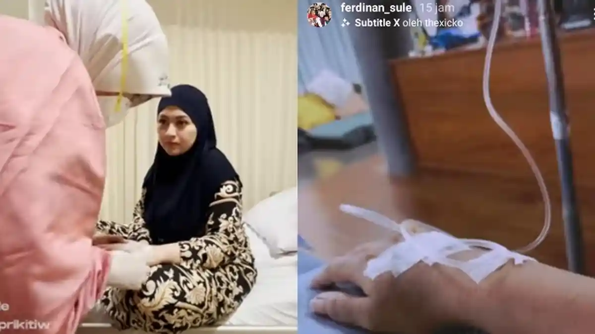 Nathalie Holscher Belum Sembuh, Kini Sule Ikut Drop dan Diinfus, Andre Taulany Khawatir, Sakit Apa?