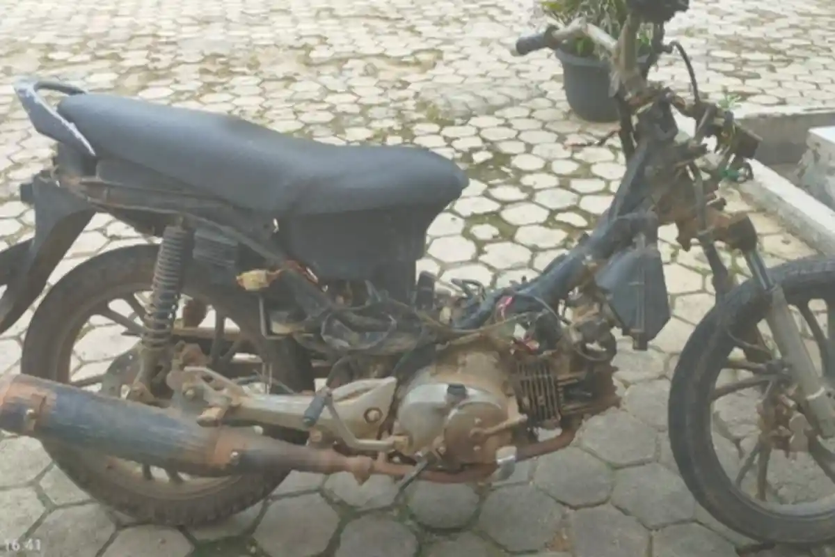 Motor Warga Lampung Tengah Raib saat Sedang Mempersiapkan Kegiatan di Dusun