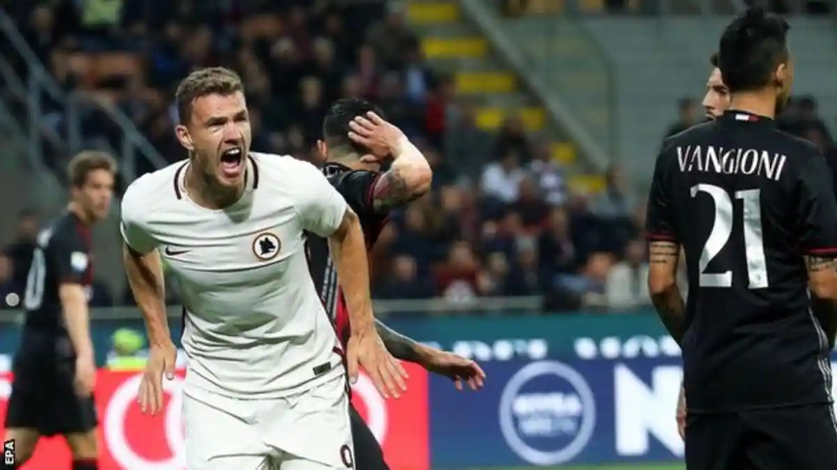 Edin Dzeko Sarankan Tempat yang Aman untuk AS Roma Berlatih