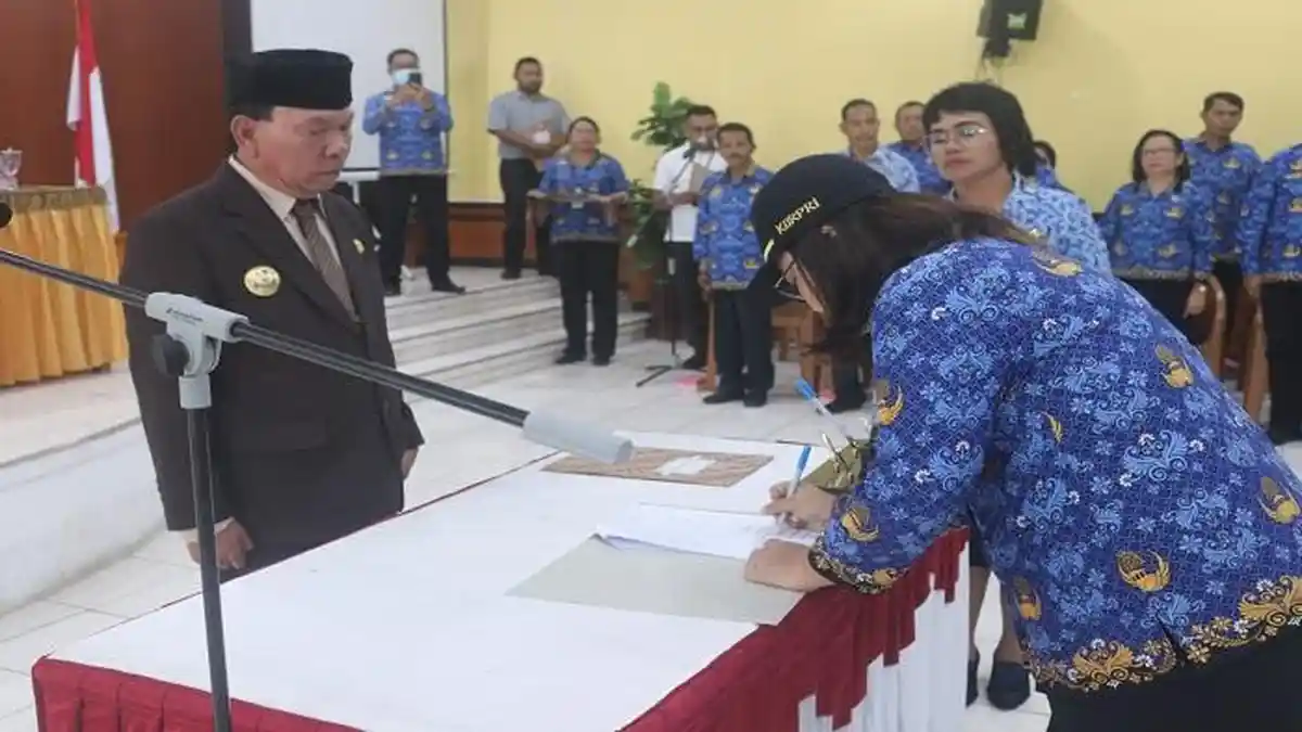 118 CPNS Kabupaten Kupang Terima SK 100 Persen