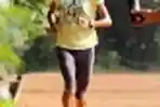 Rini Budiarti Berlatih di Stadion Madya Senayan