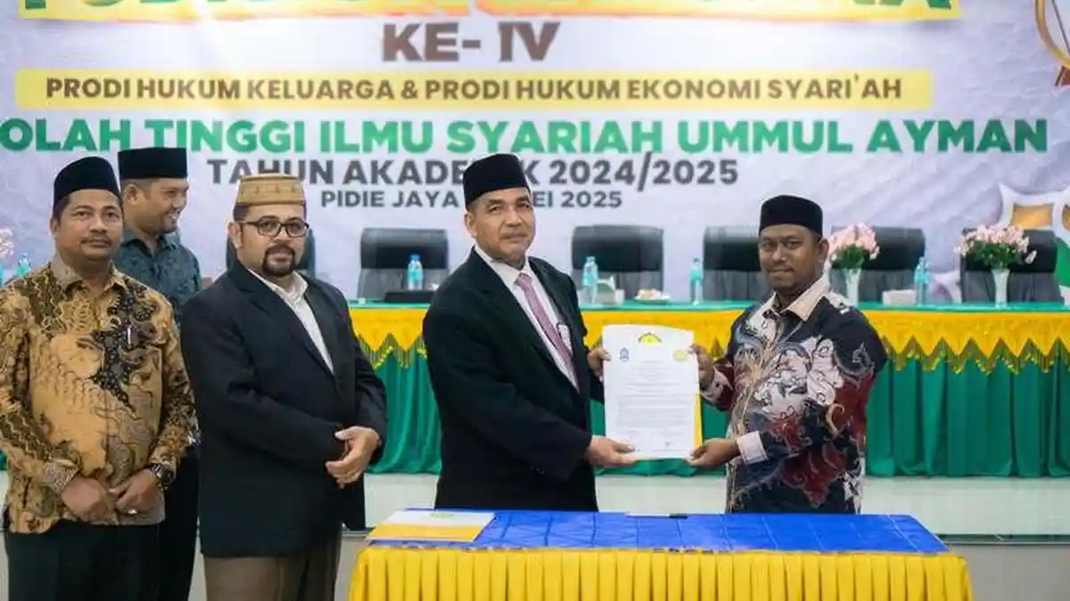 26 Lulusan S1 Ummul Ayman III Pidie Jaya Prodi HKI dan HES Diyudisium, Ini Pesan Ketua STIS