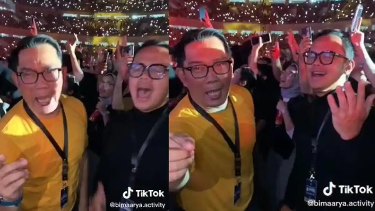 Ridwan Kamil Nonton Konser Dewa 19 di JIS, Beli Tiket VIP tapi Pilih Pindah ke Festival: Lebih Seru