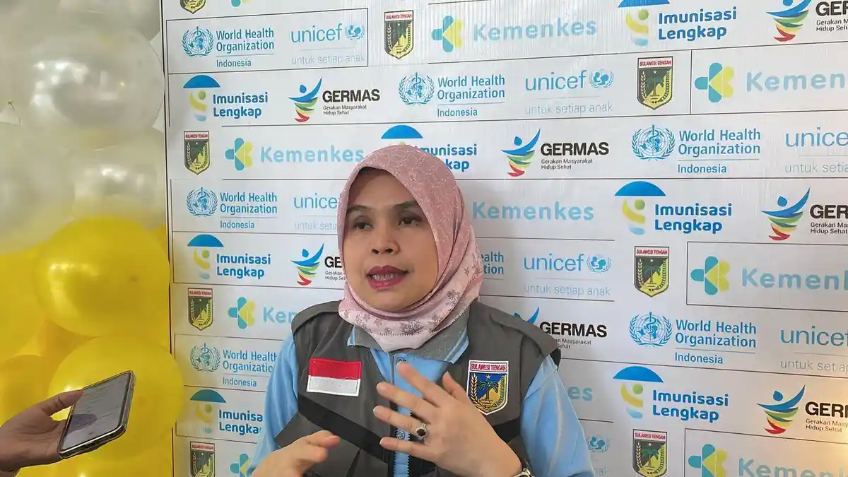 Dinkes Sulteng Target 434 Ribu Anak Terima Imunisasi Selama PIN Polio 2024