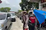 Antrean Panjang Kendaraan di Karimun Demi Beli BBM, Pengelola SPBU Poros: Masih Aman