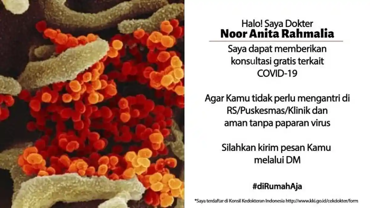 Cuitan Dokter di Kalimantan Selatan Ini Viral, Ribuan Netizen Konsultasi Gratis Soal Corona