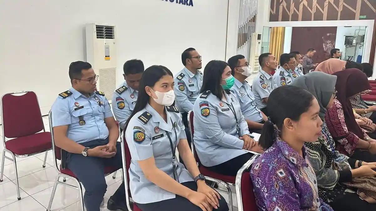 Tingkatkan Kualitas Layanan Publik, LPKA Medan Ikuti Sosialisasi Sarana Prasarana Layanan Pengaduan