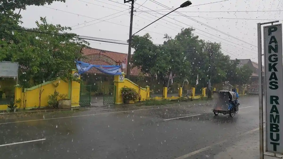 Waspada Hujan pada Sore Hari, Prakiraan Cuaca BMKG Pekalongan Raya Jum'at 17 Desember 2021