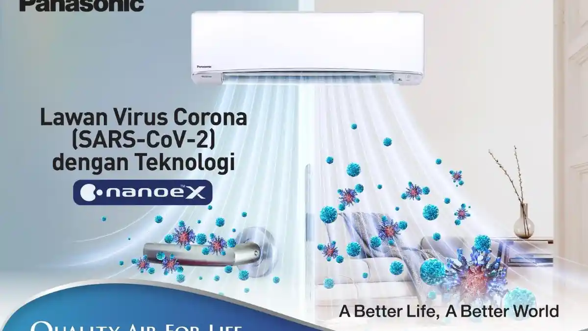 Teknologi Nanoe™ X Disebut Bisa Hambat Penyebaran Virus Corona