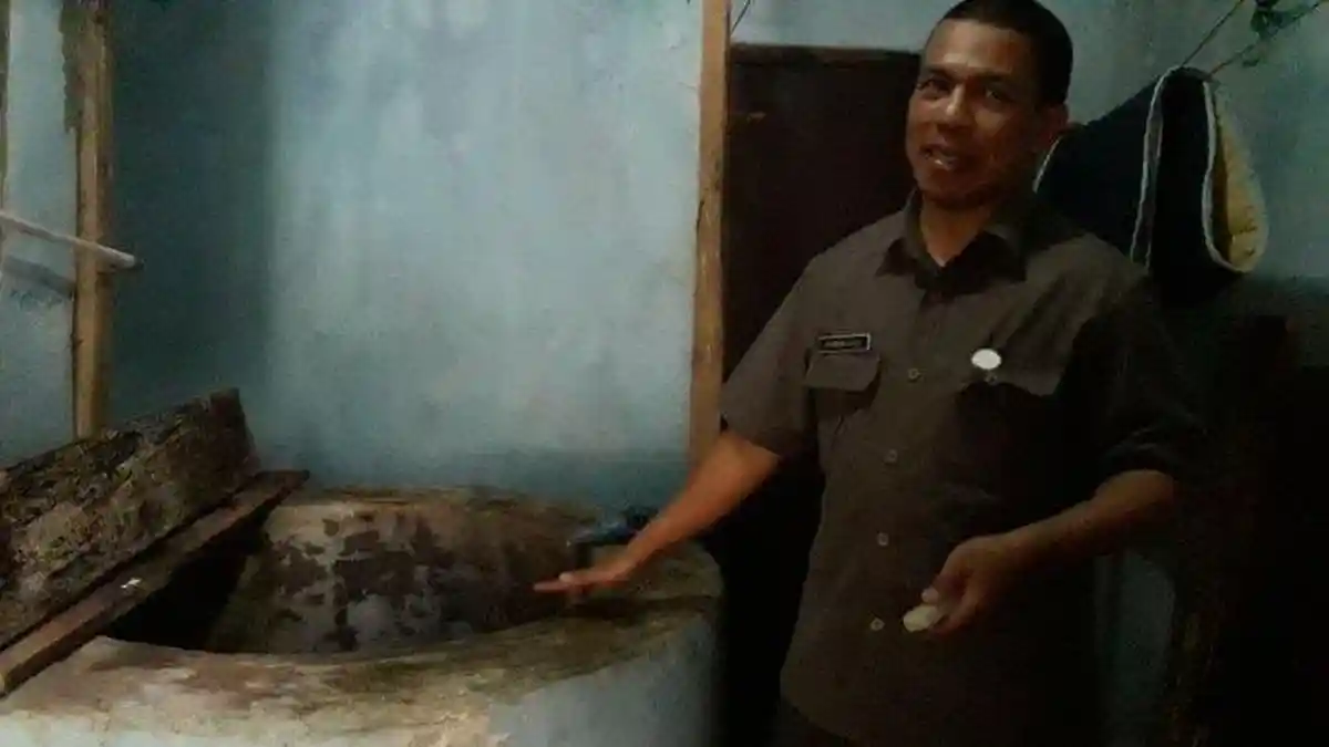 Sumur Warga di Cimahi Keluar Uap Panas, Pemilik Rumah Menunggu Hasil Instansi Terkait