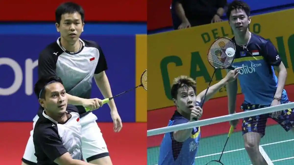 Hasil Denmark Open 2019: All Indonesian Final, Marcus/Kevin vs Ahsan/Hendra