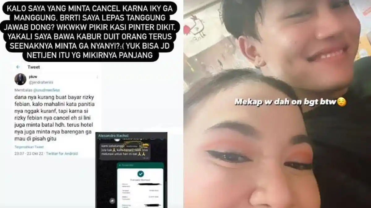 Mahalini Bantah Batal Manggung di Bali Karena Rizky Febian, Singgung Netizen Nyinyir: Pinter Dikit