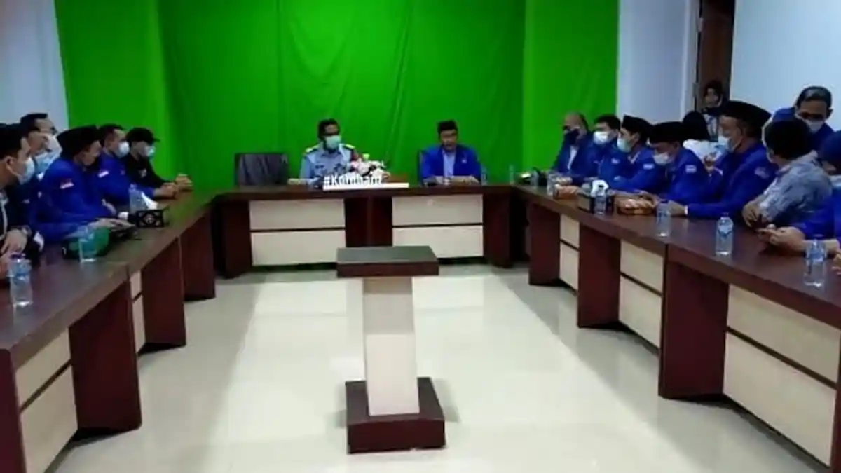 Tolak Moeldoko Jadi Ketum, Kader dan Pengurus Demokrat NTB Datangi Kanwil Kemenkumham NTB  