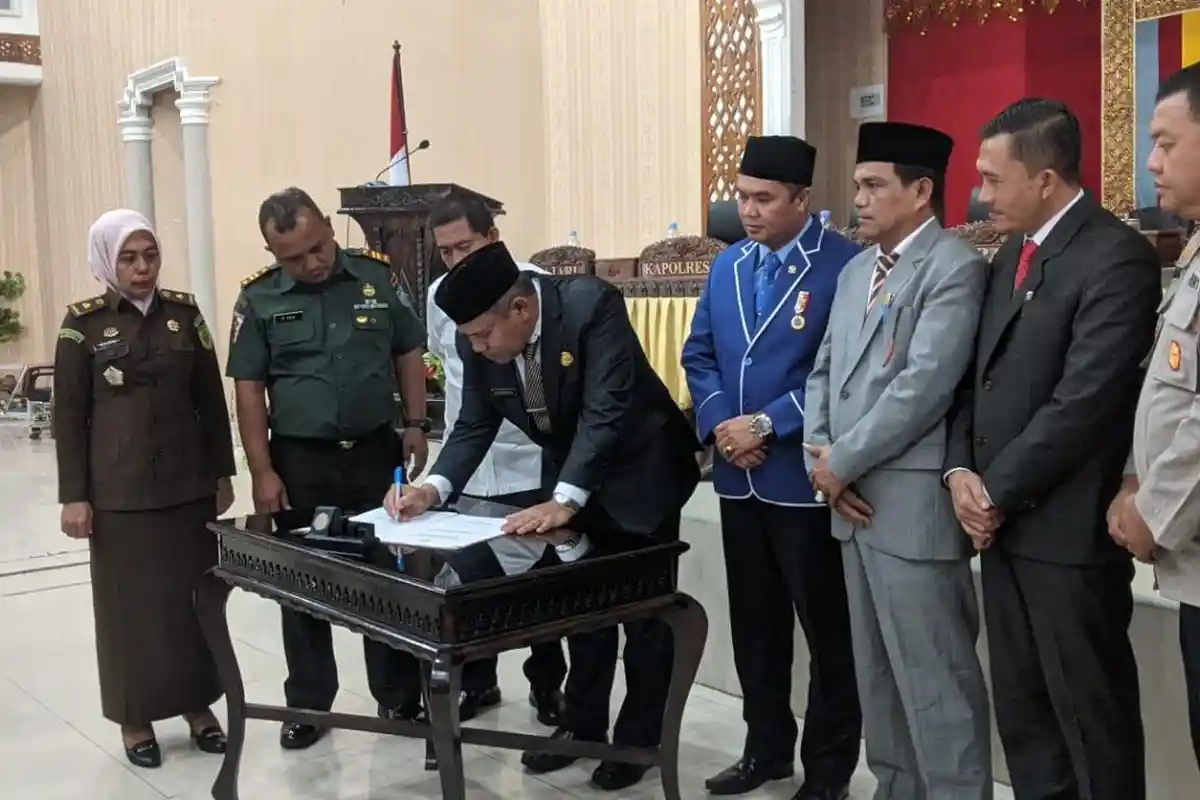 APBK-P 2022 Abdya Disahkan, Pj Bupati Apresiasi Gerak Cepat Dewan