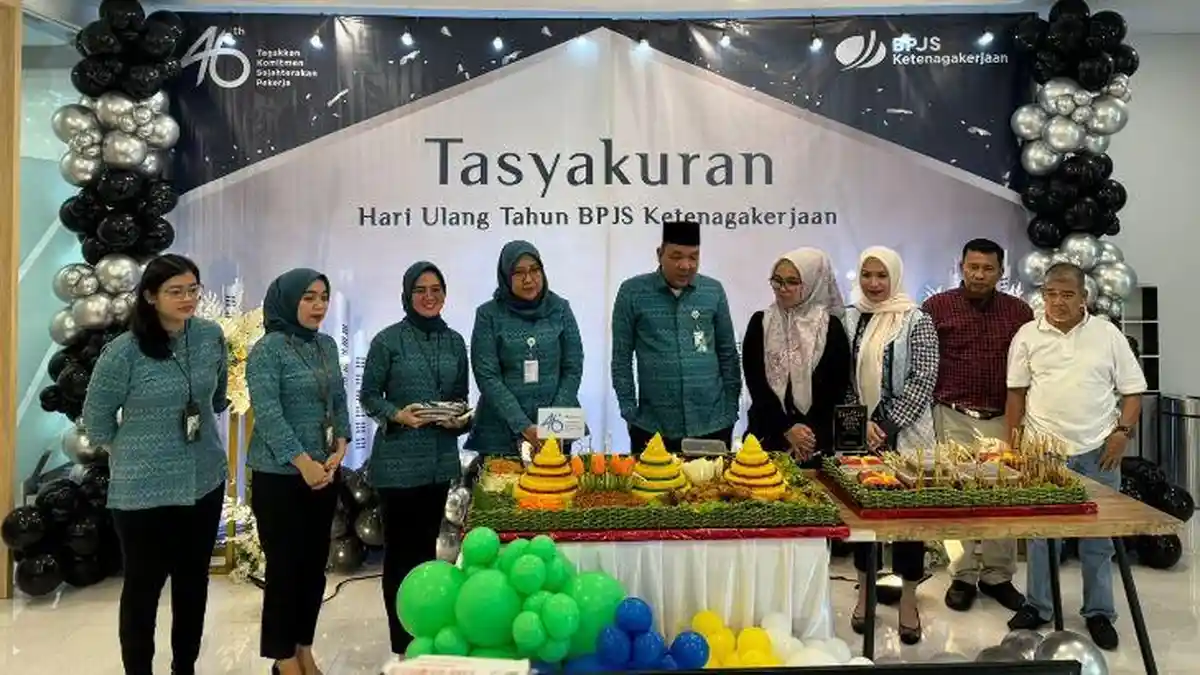 BPJS Ketenagakerjaan Cabang Jambi Turut Memperingati HUT ke-46