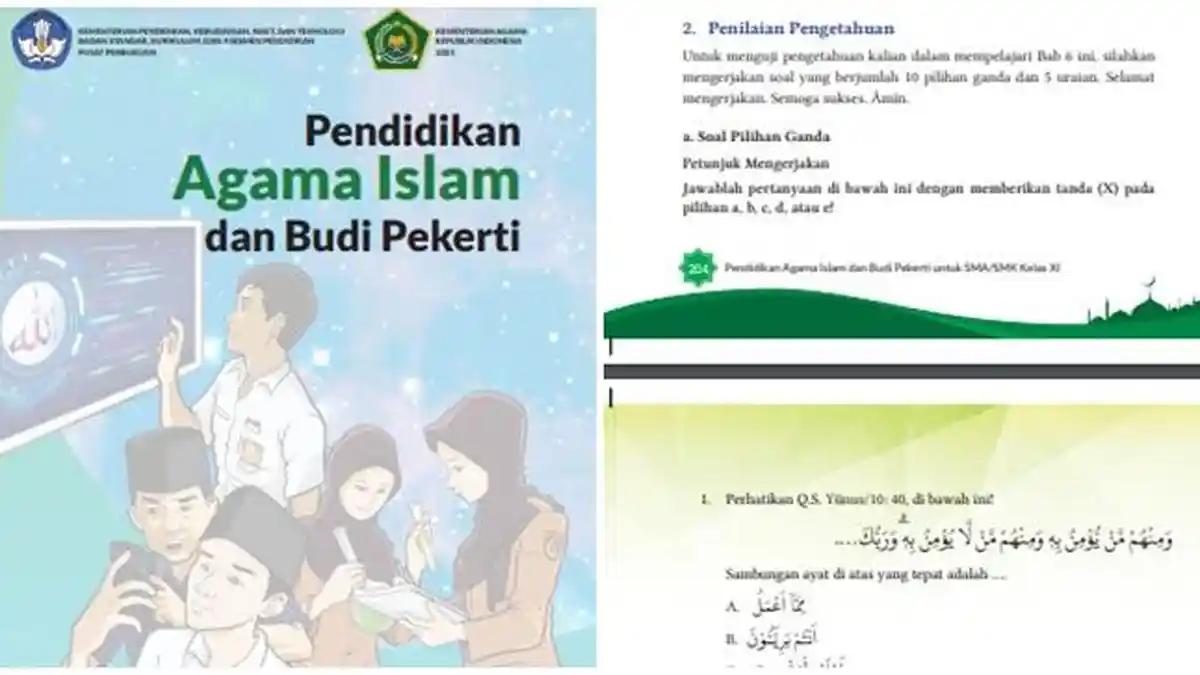Kunci Jawaban Soal PAI Kelas 11 Halaman 204 - 208 BAB 6 Kurikulum Merdeka