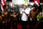 Peresmian GOR Bulutangkis RW 15 Taman Palem Lestari