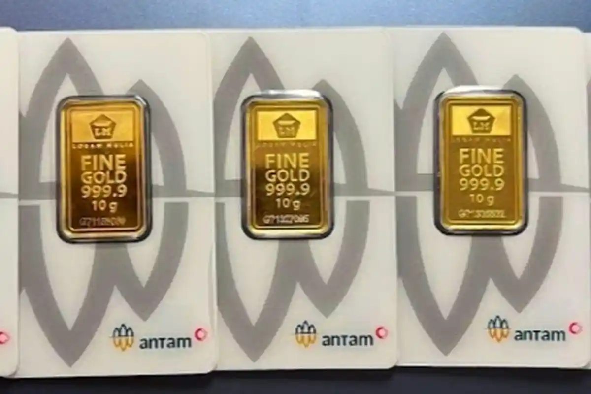 Harga Emas Antam Turun Hari Ini, Jadi Rp 2,327 Juta per Gram, Ini Daftar Lengkapnya