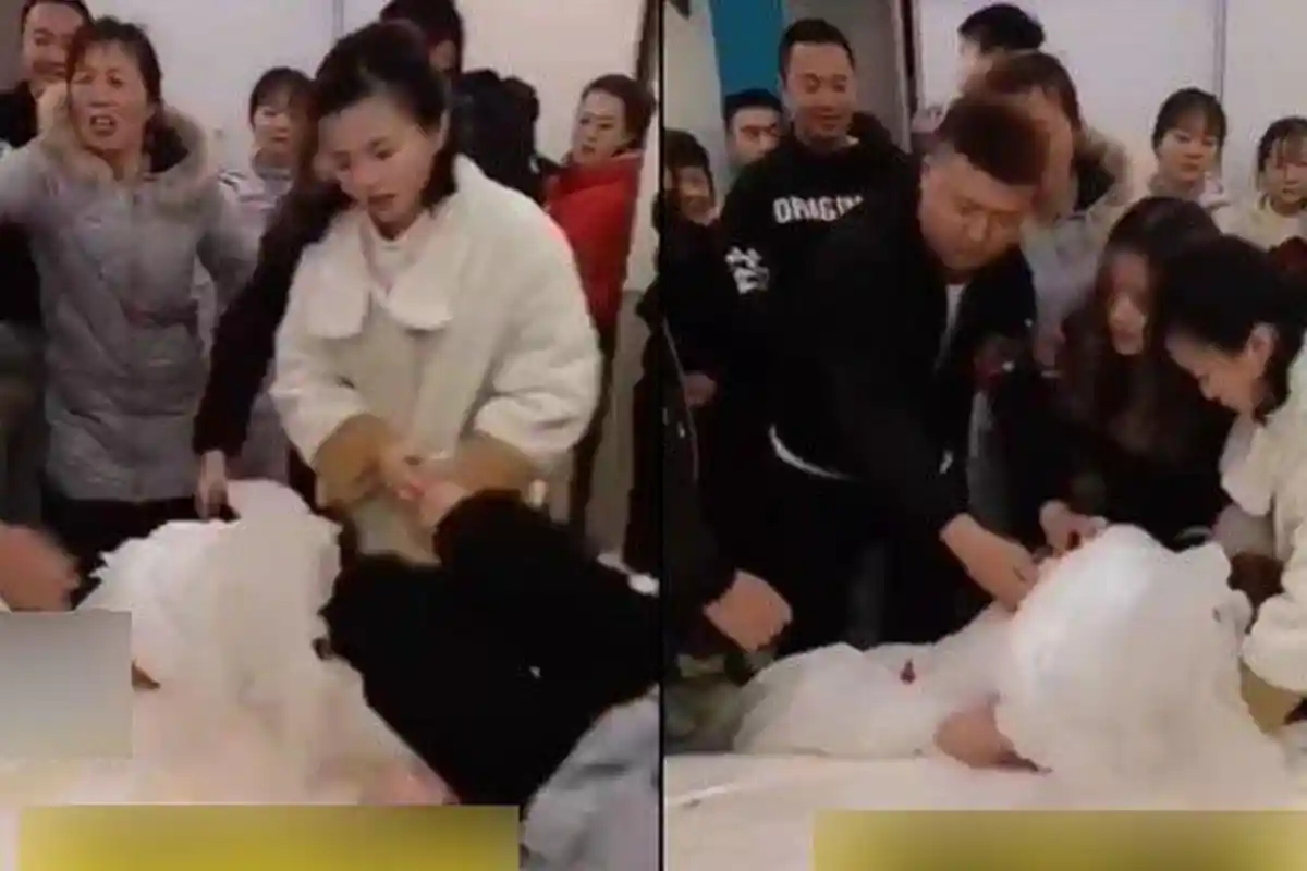 Pengantin Wanita Diserang Tamu Pria, Diraba & Nyaris Ditelanjangi, Reaksi Suami Bikin Syok & Dikecam