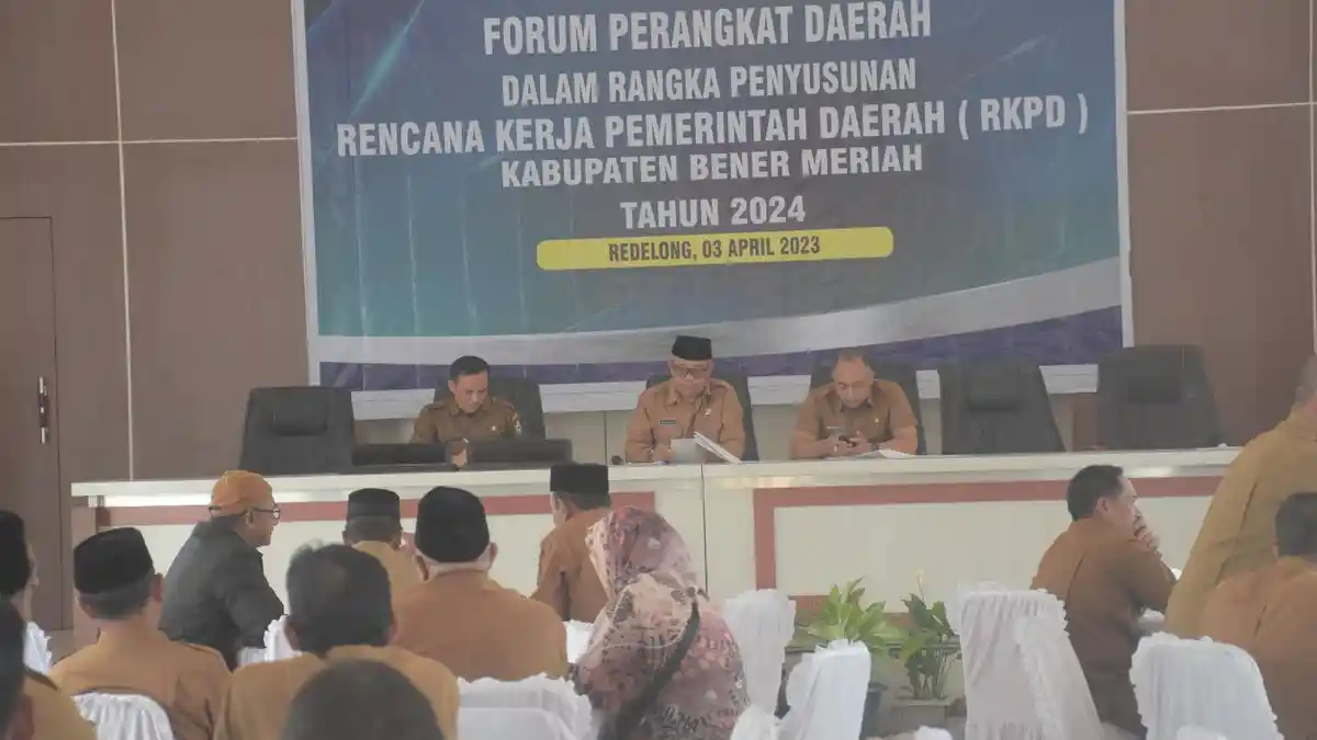 Pj Bupati Bener Meriah Sampaikan Lima Poin Penting Dalam Penyusunan ...