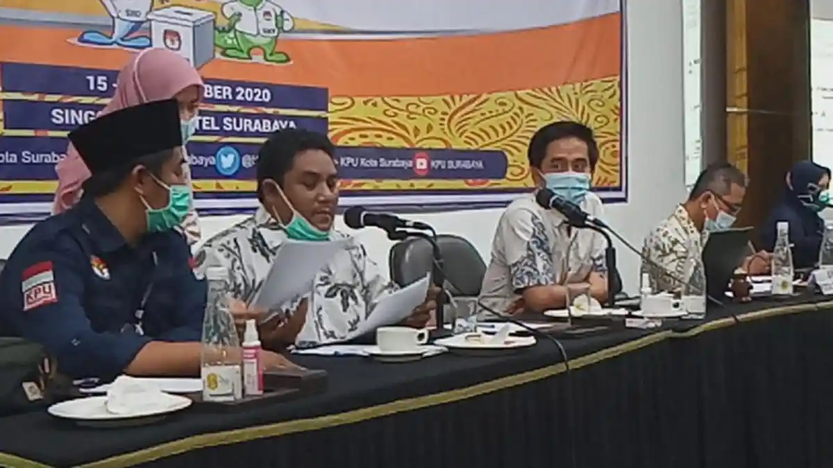 Persentase Partisipasi Pemilih Pilkada Surabaya 2020 Sama dengan Pilkada Surabaya 2015: Tak Berubah