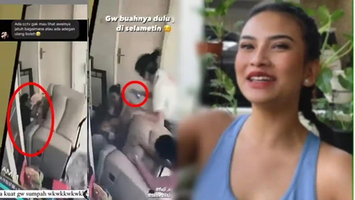 Momen Lucu Vanessa Angel, Lebih Pilih Selamatkan Buah Naga Saat Bibi Ardiansyah Jatuh dari Sofa