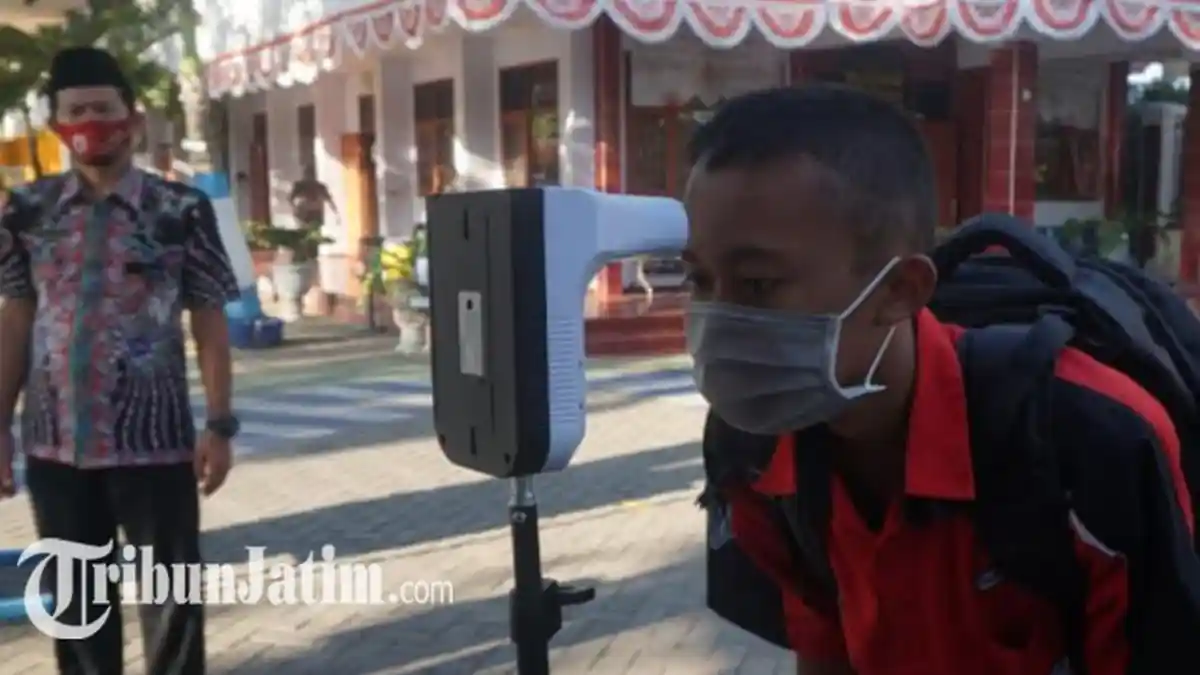 Hari Pertama Tatap Muka, SMK PGRI 2 Ponorogo Minta Siswa dari Luar Kota Isolasi Mandiri 15 Hari