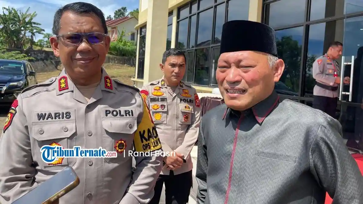 Wakil Gubernur Maluku Utara Sarbin Sehe: Pak Kapolda, Tingkatkan Kualitas Pelayanan Publik Ya!