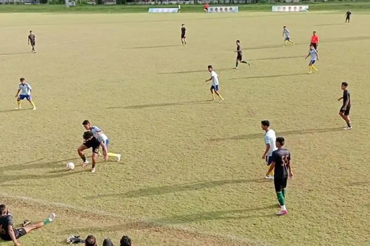 Tim Persiapan Sriwijaya FC Liga 2 2025/2026 Dilibas Tim EPA SFC U-20 dengan Skor 5 -1