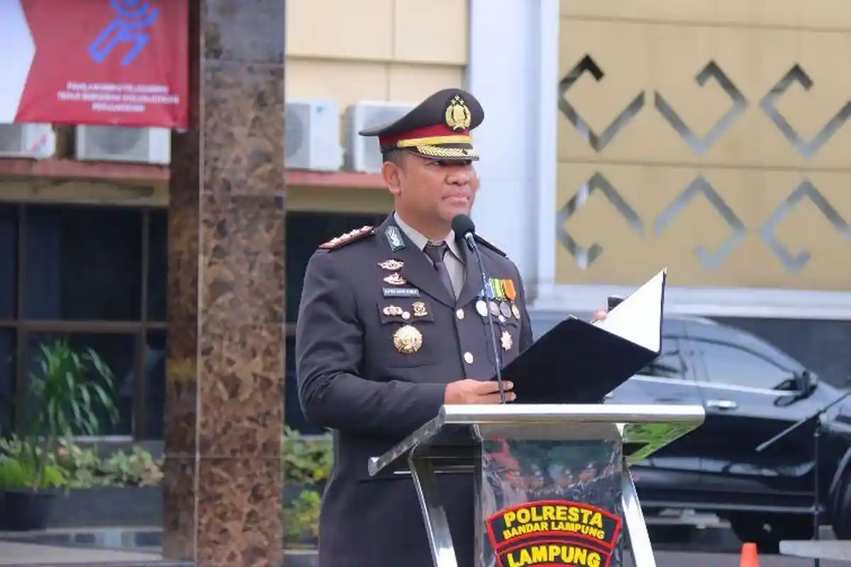 Kapolresta Bandar Lampung Ajak Masyarakat Teladani 3 Nilai Utama Pahlawan