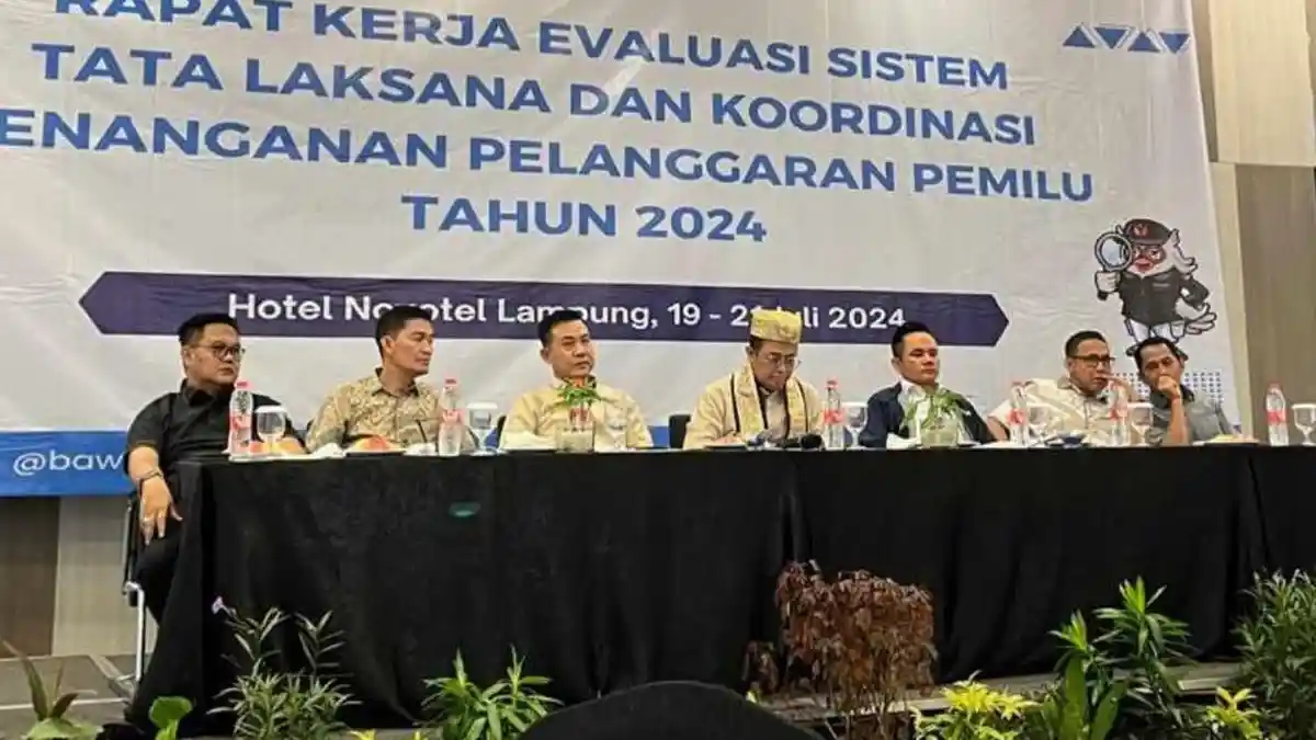 Bawaslu RI Ingatkan Bawaslu Lampung Profesional Tangani Pelanggaran Pilkada 2024
