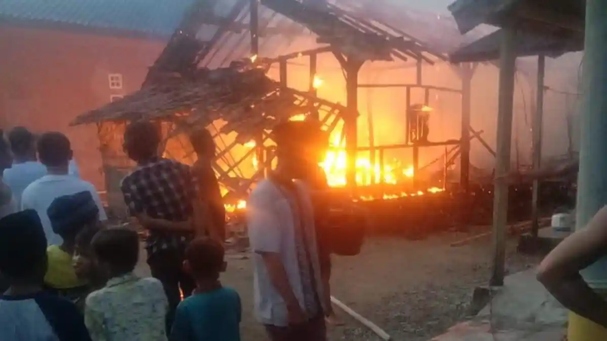 Semalam Terjadi Dua Kebakaran di Lampung Selatan, Diduga Akibat Korsleting Listrik