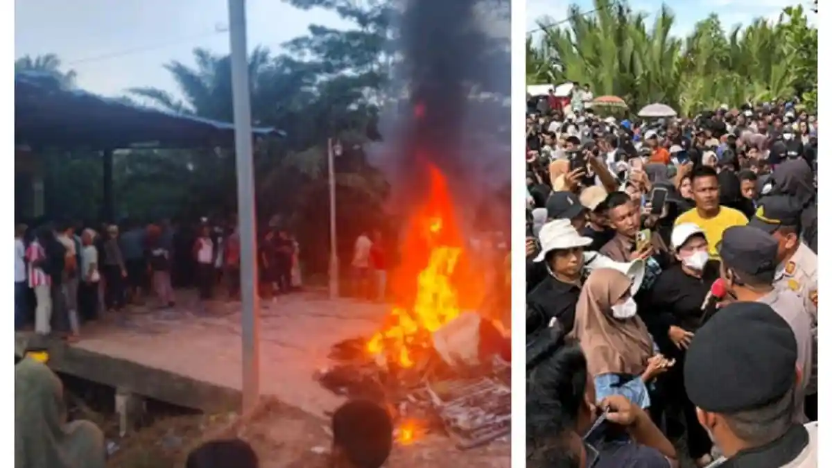 Rumah Preman Sekaligus Bandar Narkoba Dibakar Massa, Polisi dan Pemda Bergerak Cepat Redam Gejolak