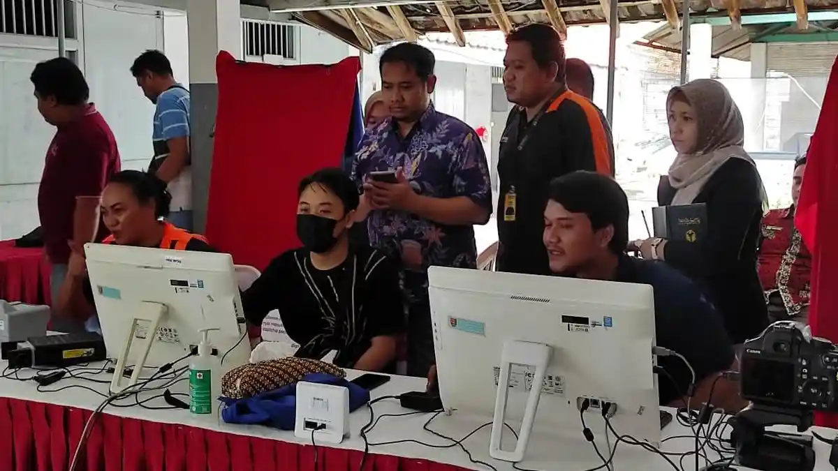 Kawal Hak Pilih Penghuni Lapas di Semarang, Bawaslu Awasi Perekaman Biometrik