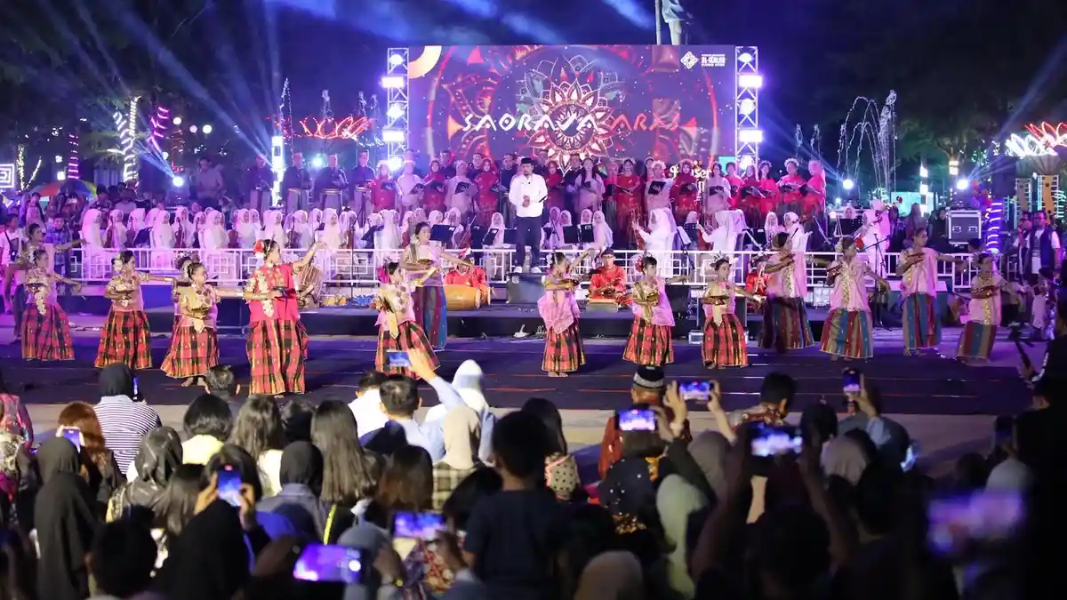 Konser Lintas Agama di Bone, Ribuan Warga Padati Lapangan Merdeka Watampone