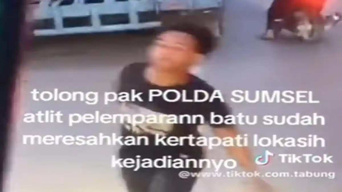 Viral Pemuda Lempari Truk di Kertapati Palembang, Rumah Pelaku Digerebek Polisi, Tapi Berhasil Kabur
