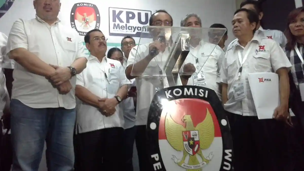 PIKA Partai Baru Beranggotakan Pendukung Jokowi Daftar ke KPU